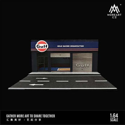 Diorama | Gulf Maintenance Shop Lighting Version - MoreArt