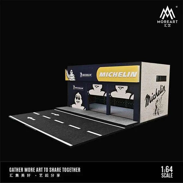 Diorama | Michelin Maintenance Shop Lighting Version Model