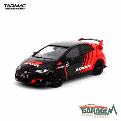 Honda Civic Type-R (FK2) Advan Livery by Tarmac Works in 1/64 scale