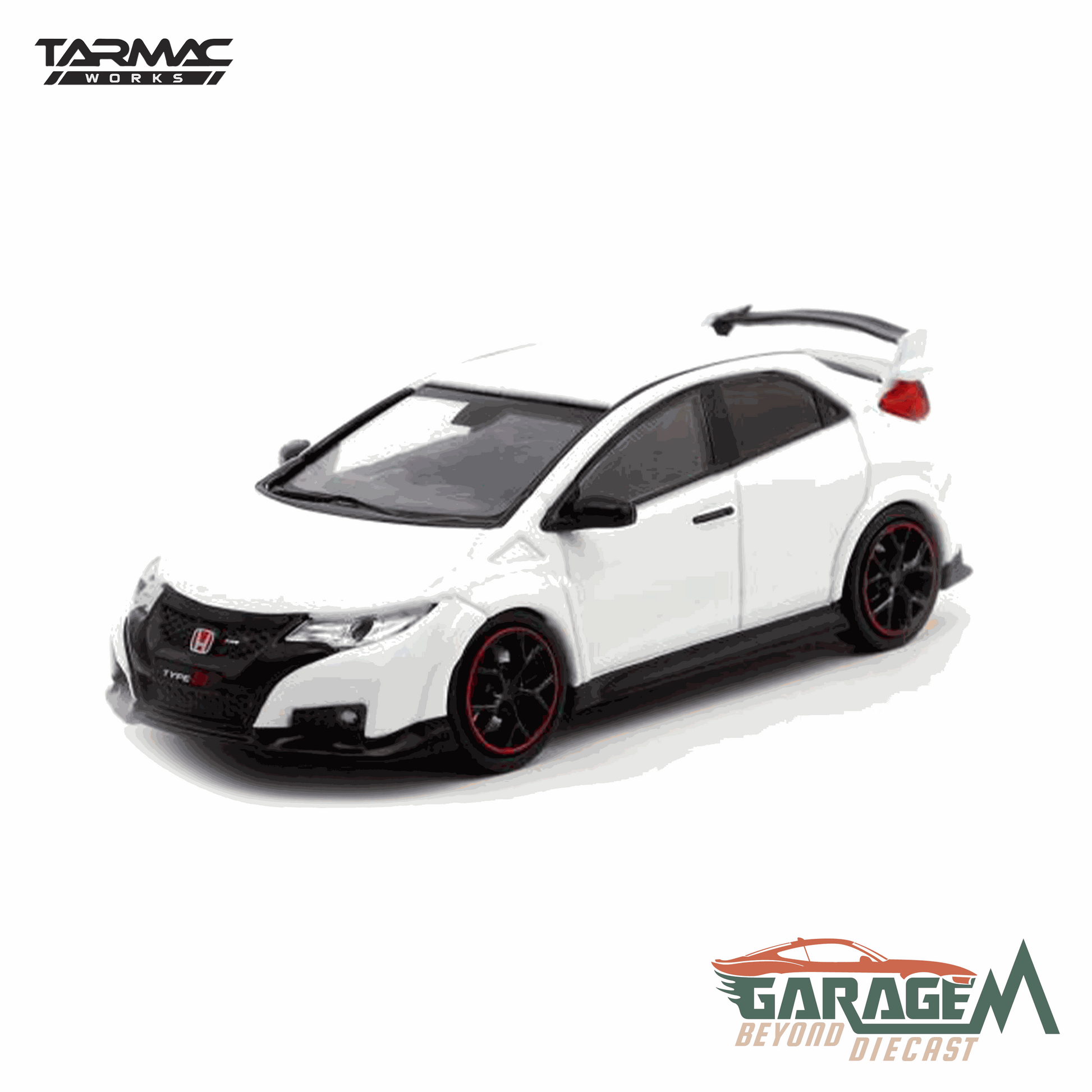 Honda Civic Type-R (FK2) 2016 Championship White by Tarmac Works