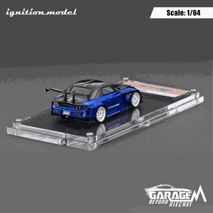 Honda S2000 J'S Racing AP1 Blue Metallic - High-Quality Resin Model