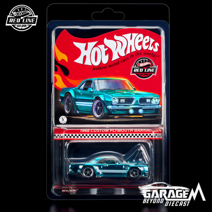 Hot Wheels RLC Exclusive '68 Custom Plymouth Barracuda | Buy Online from Garage Mekanik