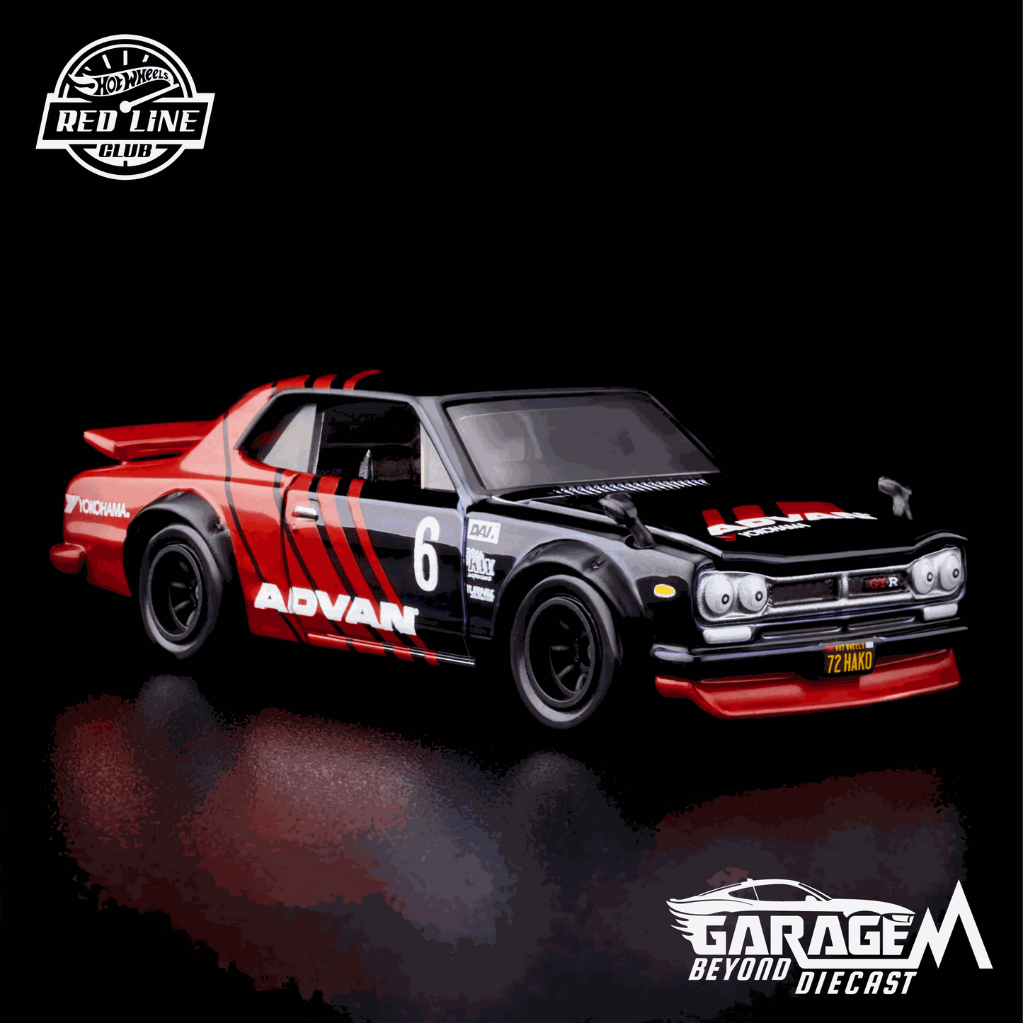 Nissan Skyline 2000 GT-R 1979 Hako Advan Red Line Club