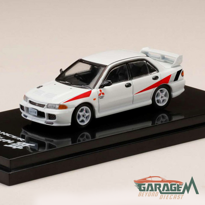 Mitsubishi Lancer RS EVOLUTION III Rally Stripe Scotia White