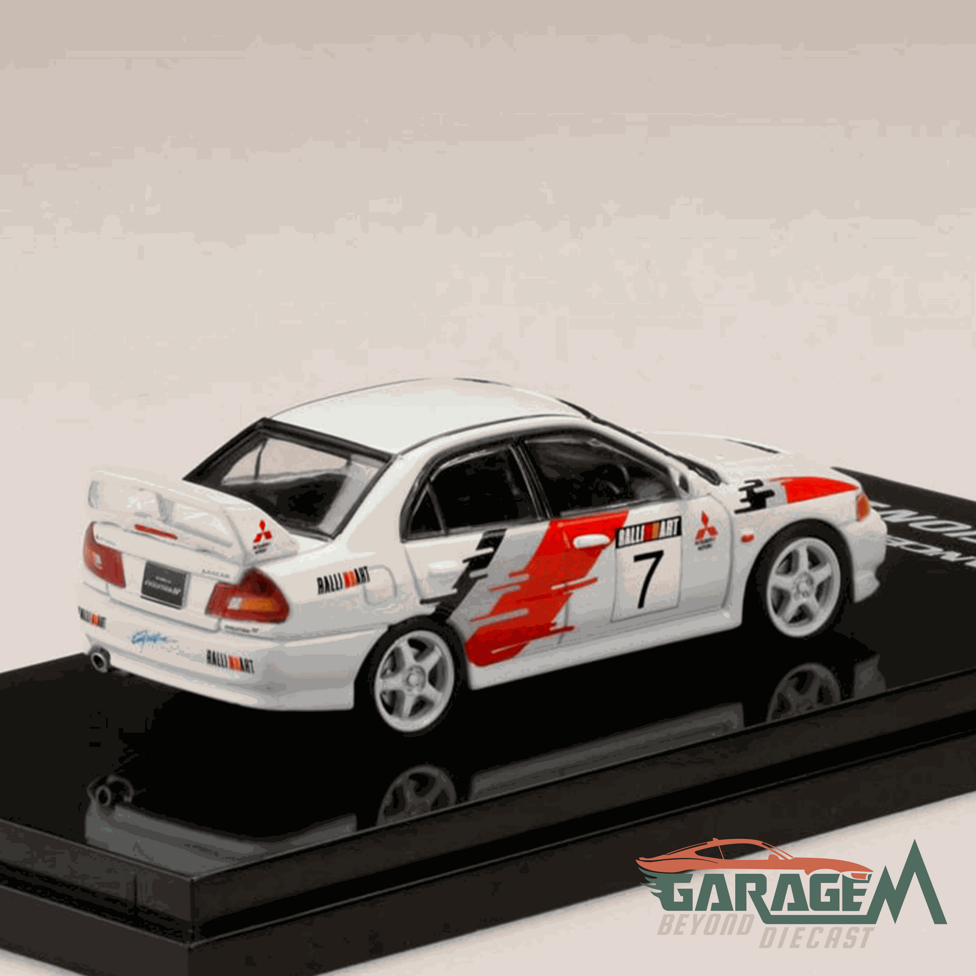 Mitsubishi Lancer RS EVOLUTION III Rally Stripe Scotia White