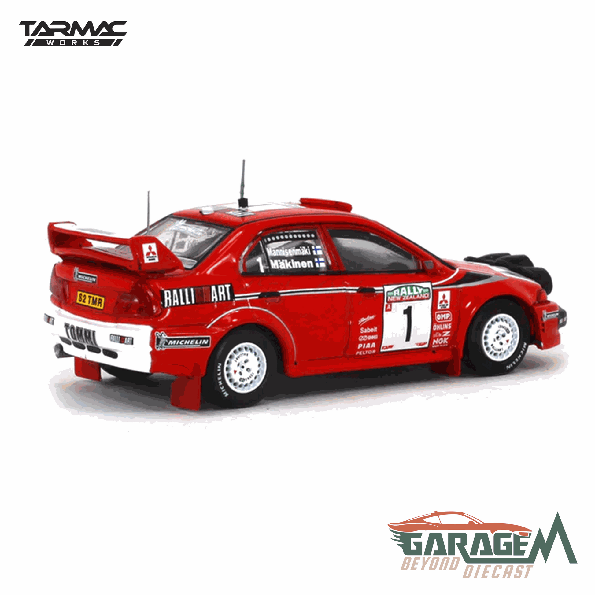 Mitsubishi Lancer Evolution VI WRC New Zealand Rally 1999 Winner