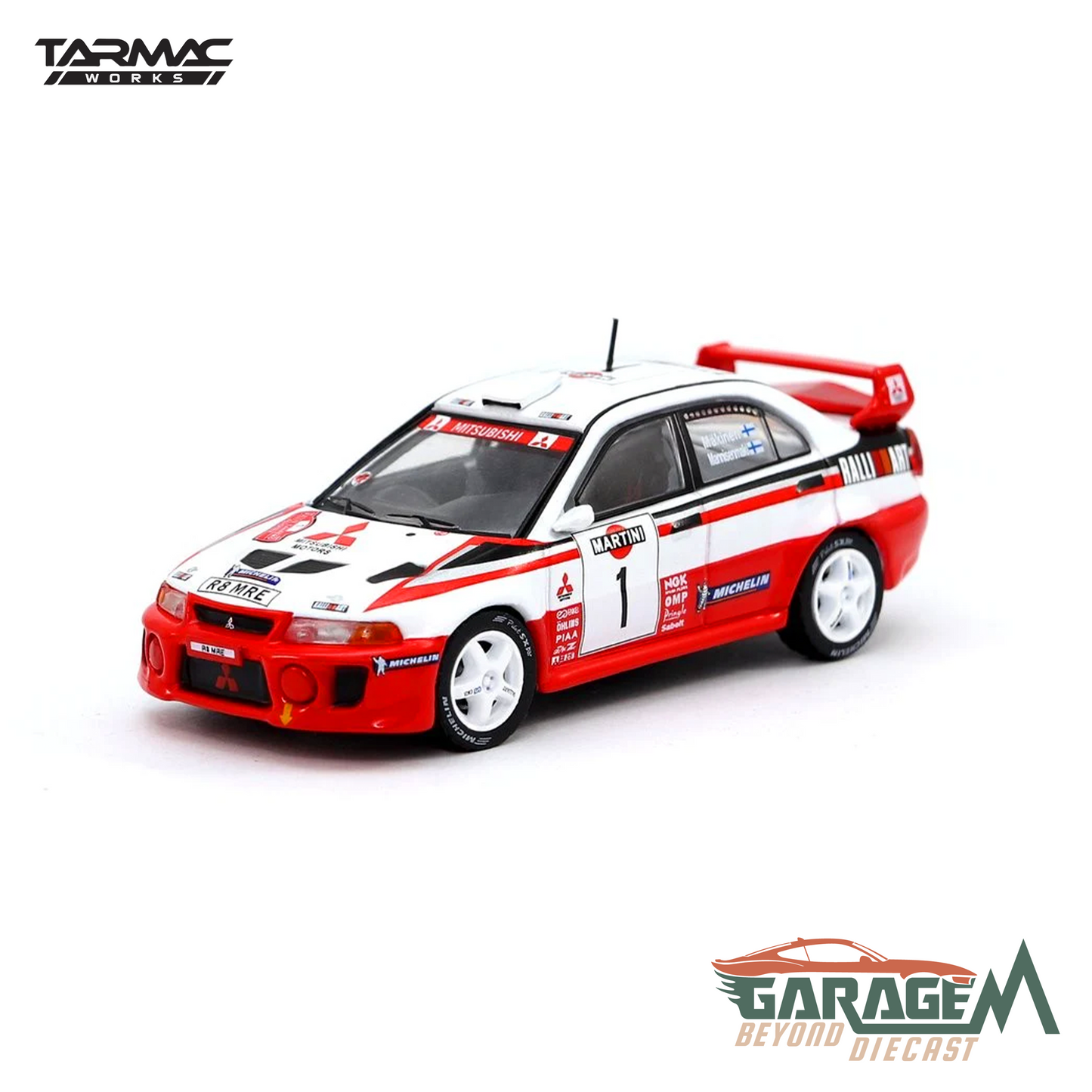 Mitsubishi Lancer Evolution V San Remo Rally 1998 Winner