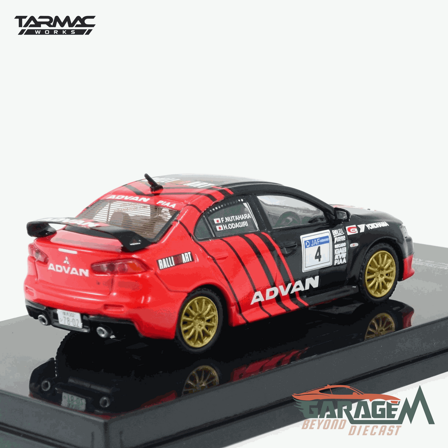 Mitsubishi Lancer Evolution X #4 Advan JRC Tour by Tarmac Works