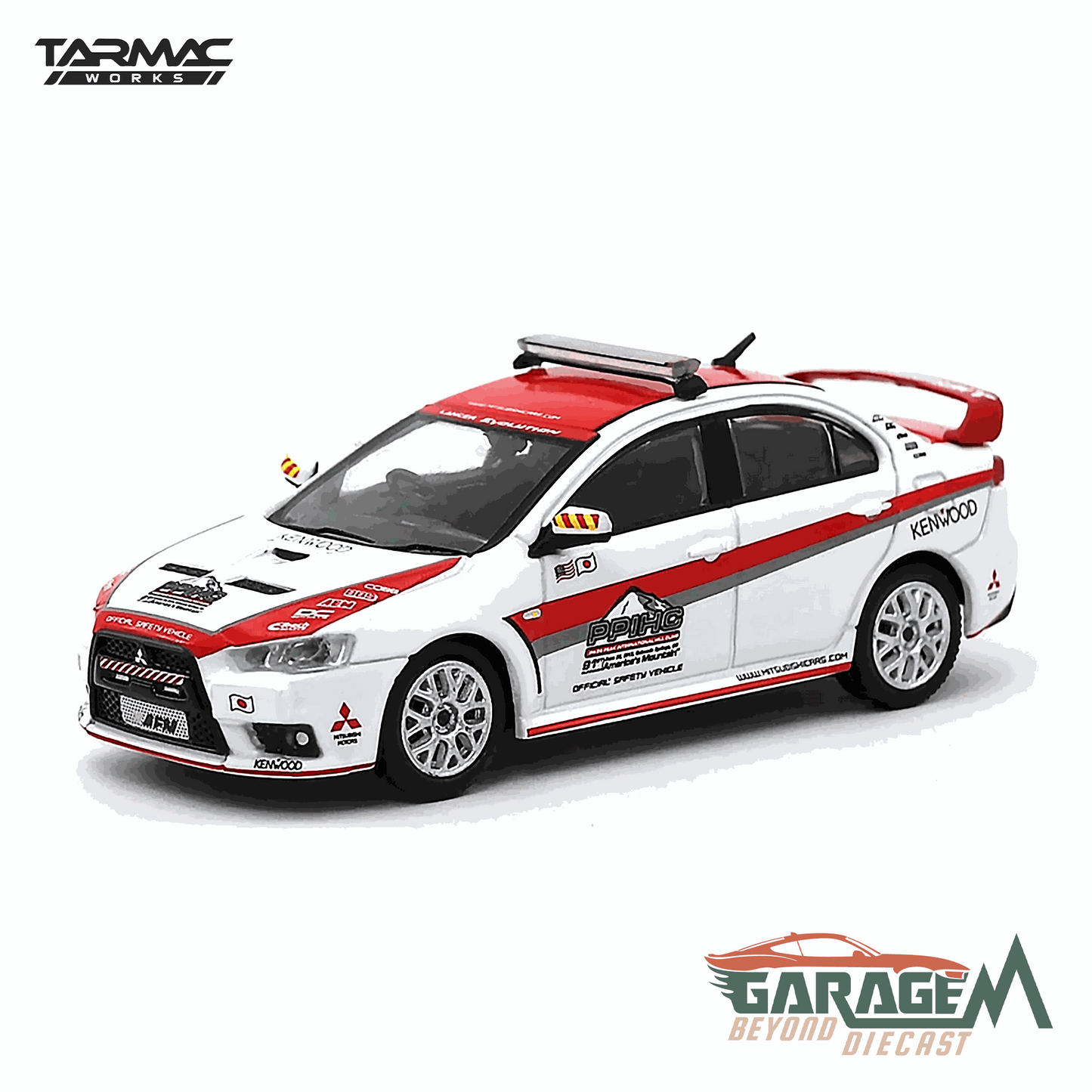 Mitsubishi Lancer Evolution X Pikes Peak Safety Car by Tarmac Works