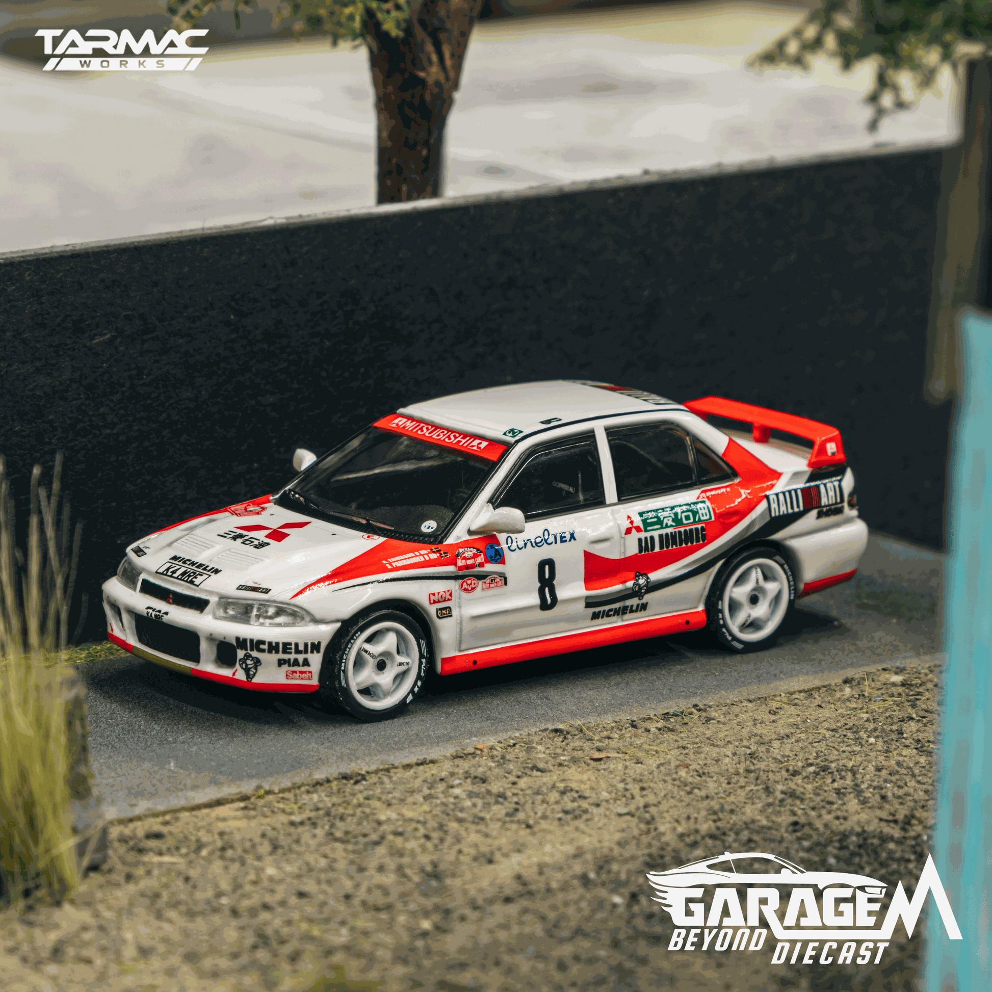 Mitsubishi Lancer Evolution Rallye Monte-Carlo 1993 - Tarmac Works