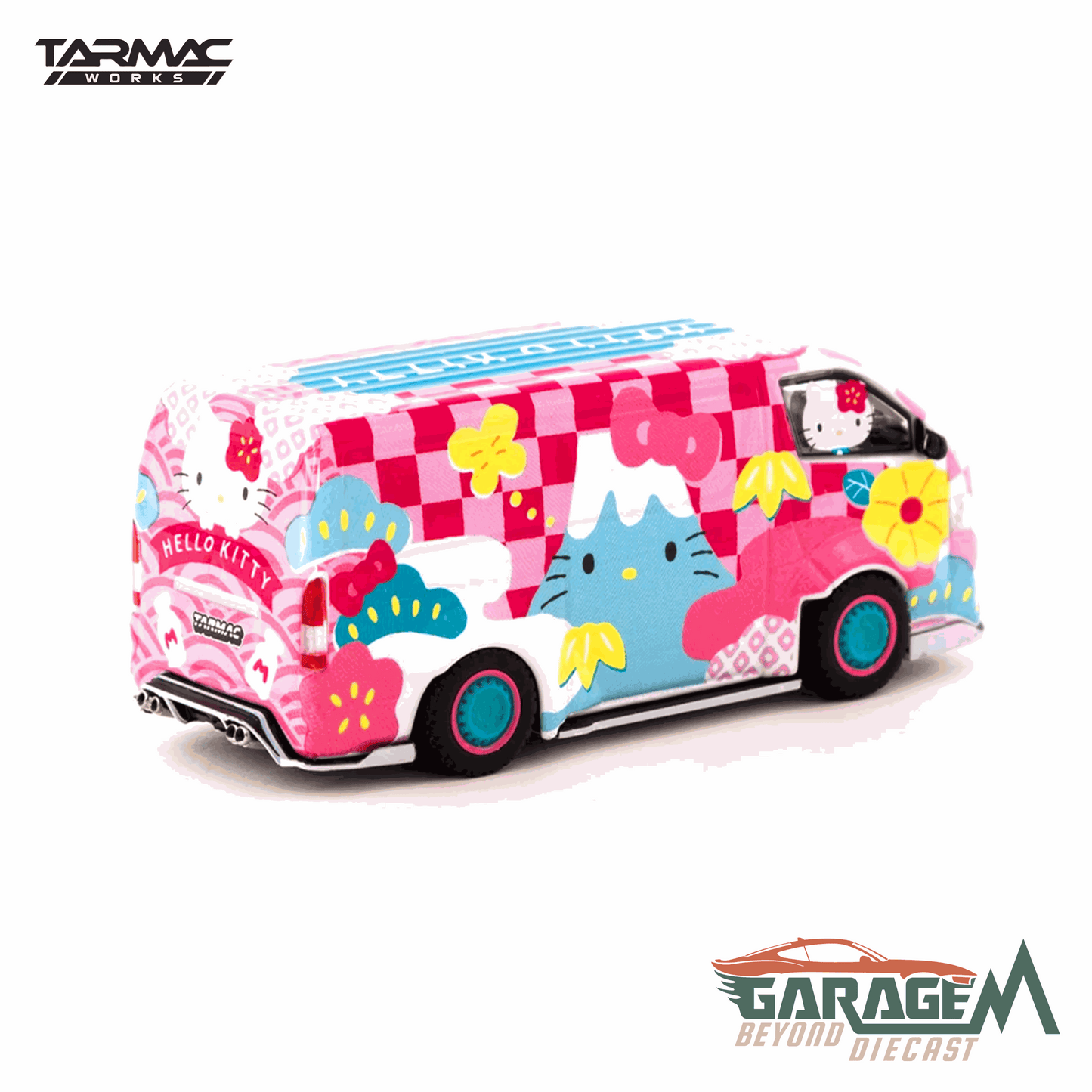 Toyota Hiace Hello Kitty Capsule Summer Festival by Tarmac Works