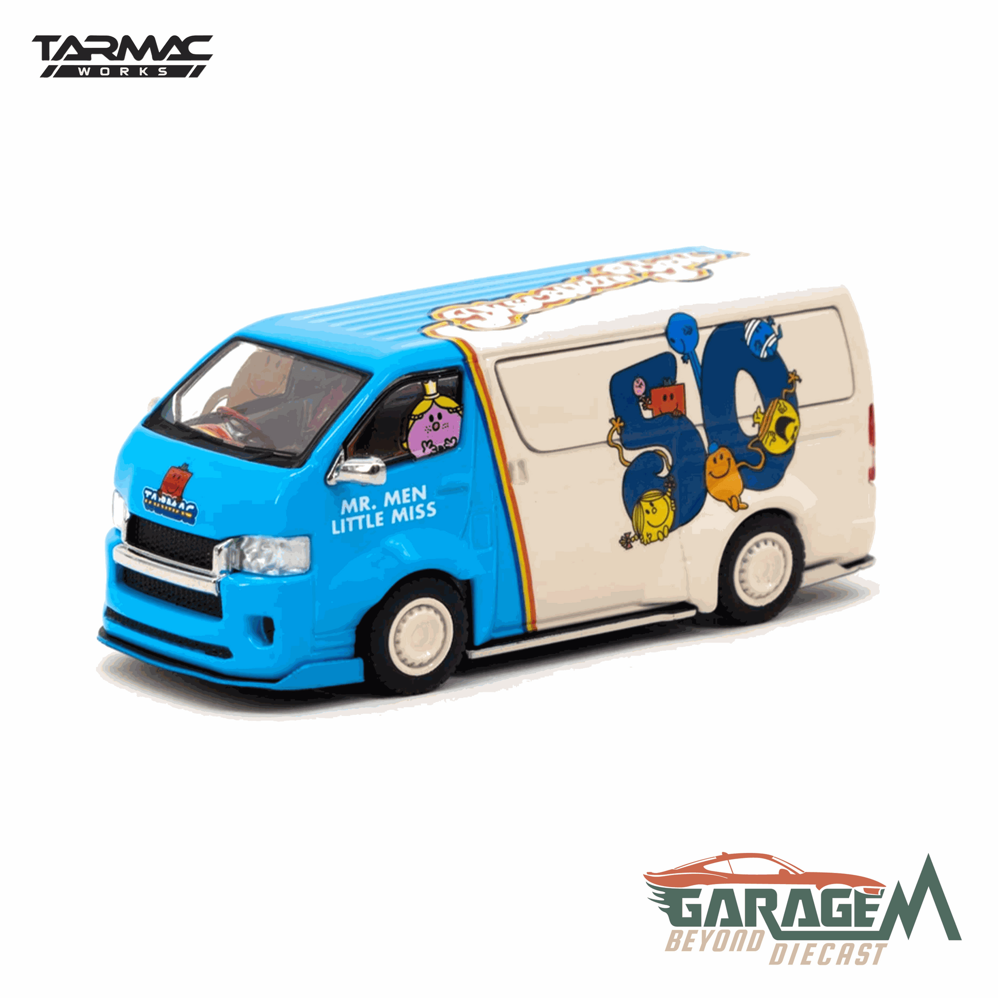 Toyota Hiace 50th Anniversary Mr. Men Little Miss Limited Edition