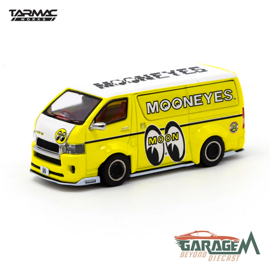 Toyota Hiace Widebody Wagon Mooneyes Yellow