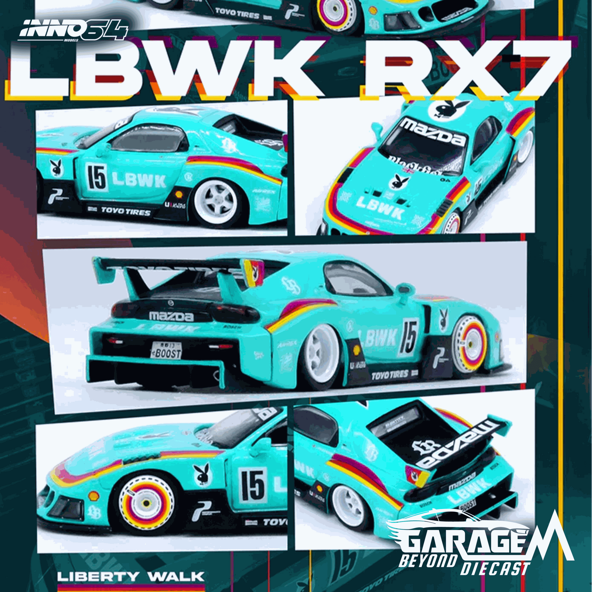 Mazda RX-7 (FD3S) LBWK - 2024 Hobby Expo China Exclusive