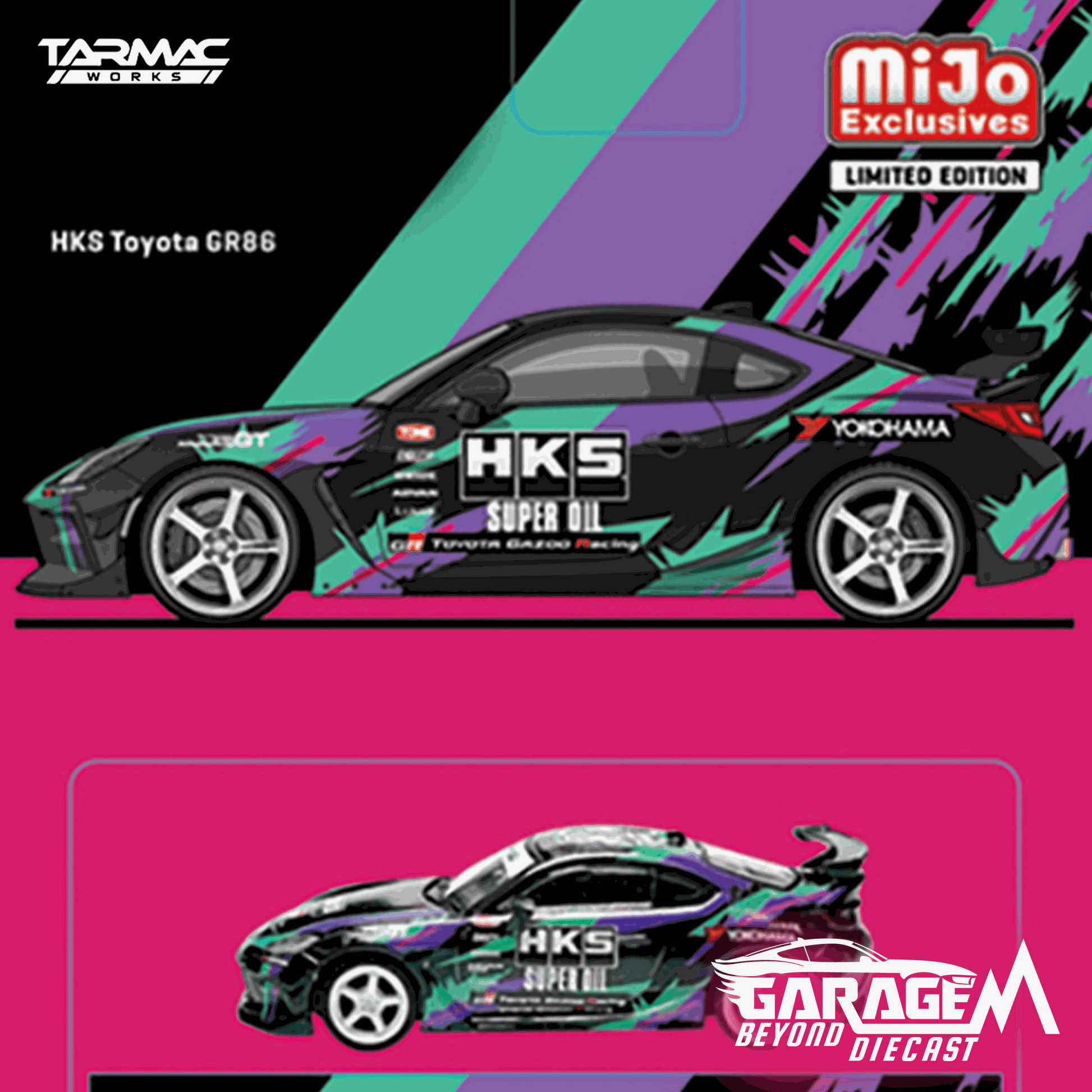 HKS Toyota GR86 by Tarmac Works | Buy online at Garage Mekanik