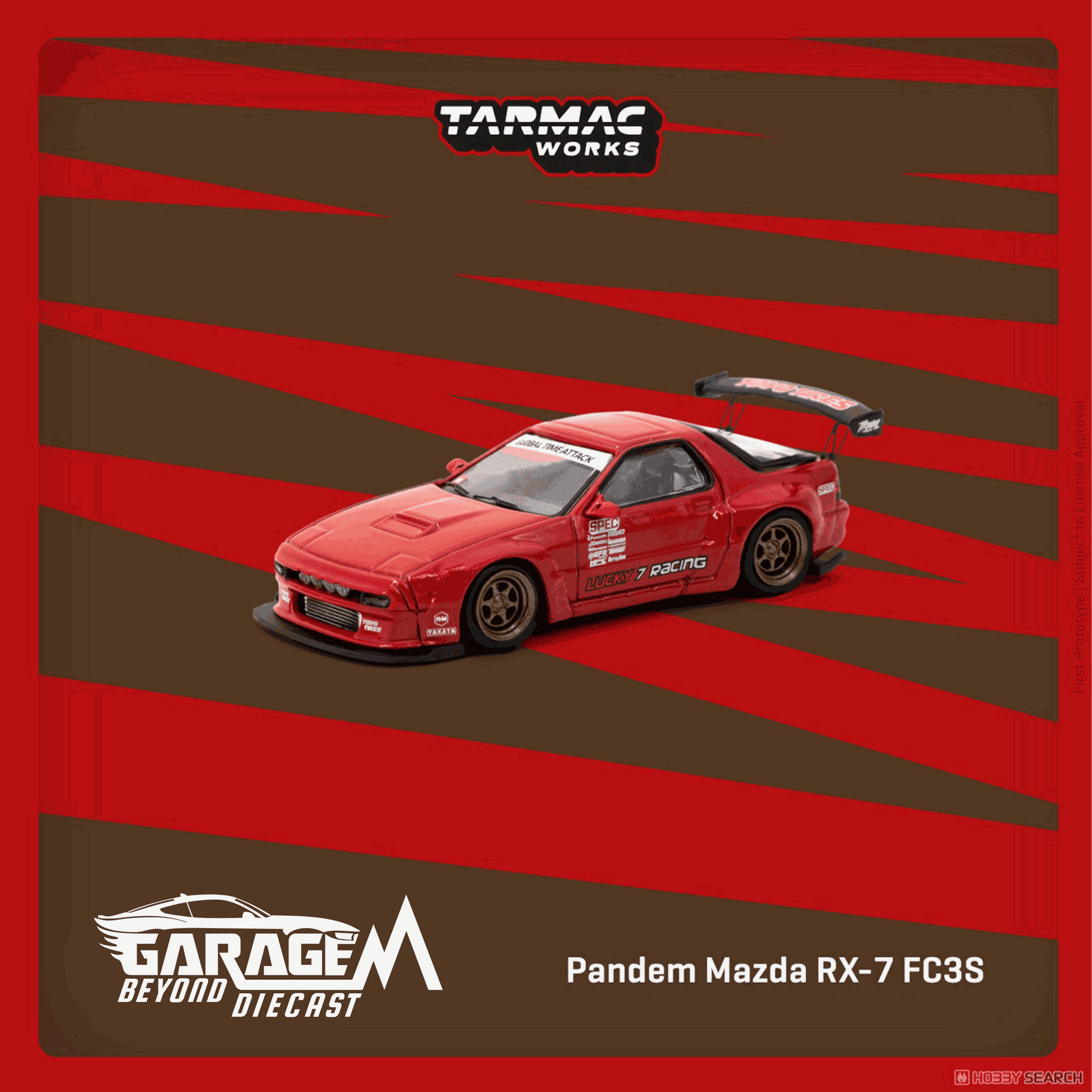 Mazda RX-7 - Pandem Mazda RX-7 FC3S Model by Tarmac Works