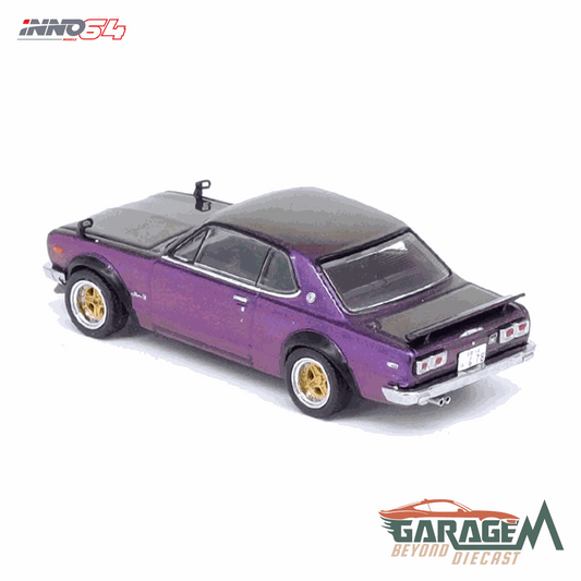 Nissan Skyline 2000 GT-R (KPGC10) Midnight Purple by INNO 64