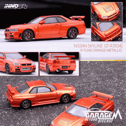 Nissan Skyline GT-R (R34) R-Tune Orange Metallic