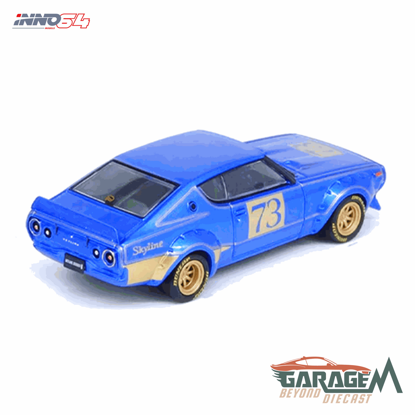 Nissan Skyline 2000 GT-R (KPGC110) Racing Concept Blue