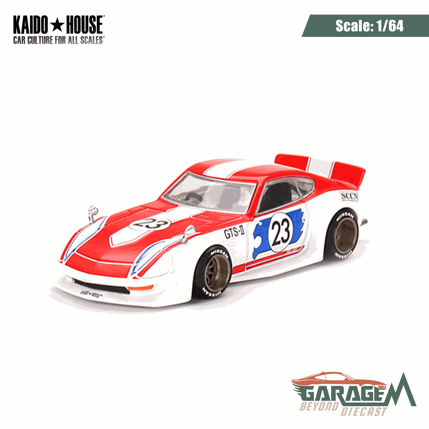 Nissan Fairlady Z Kaido GT Omori Works 1/64 Scale Model