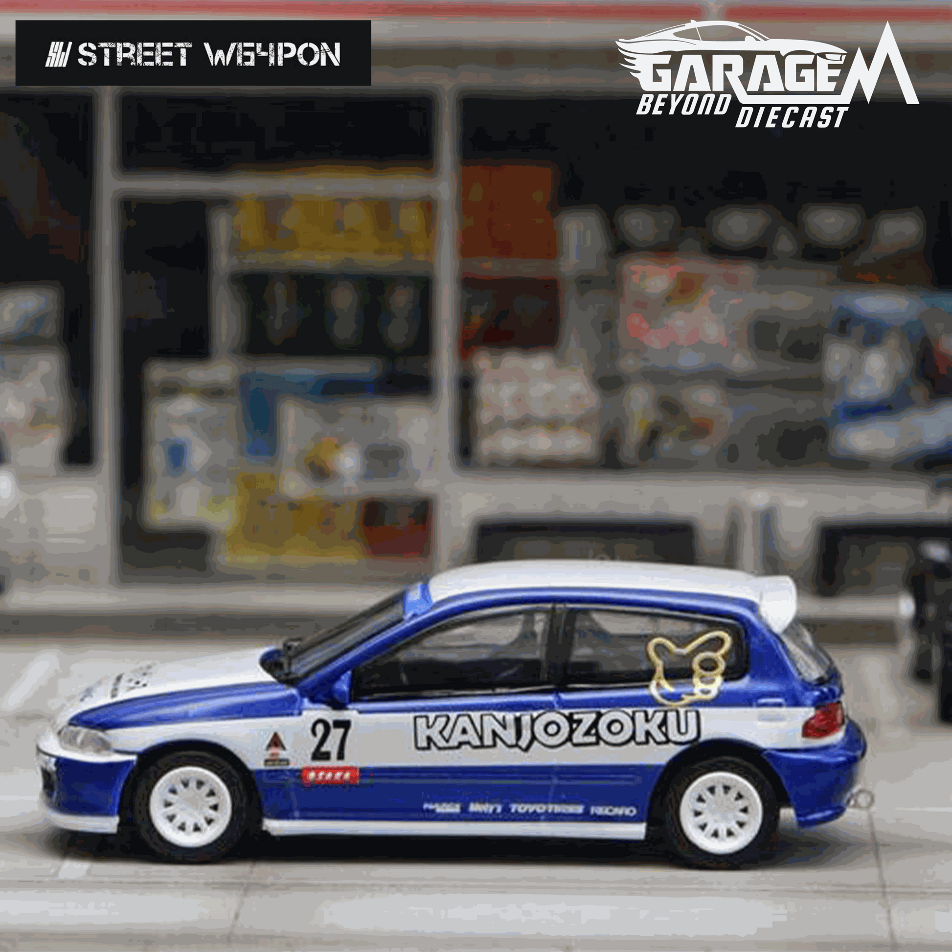 Honda Civic EG6 Kanjozoku Osaka JDM Diecast at Garage Mekanik